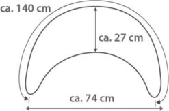 Theraline Bezug Für Stillkissen Plüschmond, Ca. 140 Cm, Steingrau 11 Theraline Bezug Für Stillkissen Plüschmond, Ca. 140 Cm, Steingrau -Baby Lieferungen Geschäft 10525344 04