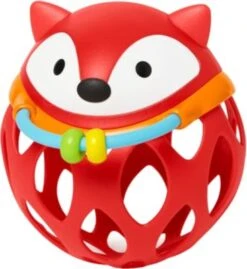 Skip Hop Rasselball Fuchs Mit Beißring, Rot