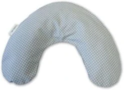 Theraline Nackenkissen Mittel Inkl. Bezug, Dessin 33 "Punkte Grau"