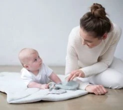 Motherhood Beissring Aus Holz Mit Baumwollblätter - Kleckse Gelb -Baby Lieferungen Geschäft 12590988 03