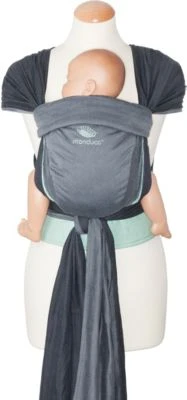 Manduca Tragetuch Twist, Grey-mint 3 Manduca Tragetuch Twist, Grey-mint