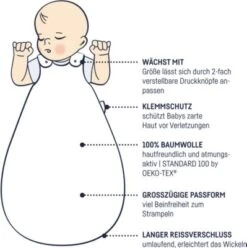 Zöllner Babyschlafsack Terra, 62/68, Honig -Baby Lieferungen Geschäft 13152491 03