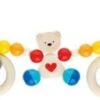 HEIMESS Kinderwagenkette Herzbär Mit Clips