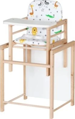 Kombi Hochstuhl X-TRA, Buche Massiv, Zootiere Von SCHARDT