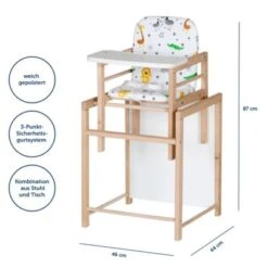 Kombi Hochstuhl X-TRA, Buche Massiv, Zootiere Von SCHARDT 9 Kombi Hochstuhl X-TRA, Buche Massiv, Zootiere Von SCHARDT -Baby Lieferungen Geschäft 13989517 03