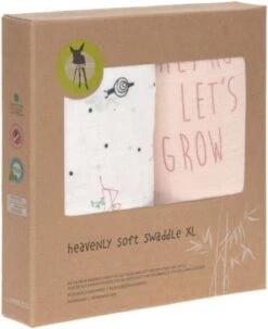 LÄSSIG Lässig Mulltuch/Einschlagdecke Garden Explorer Schnecke Rosé, 120 X 120 Cm, 2 Stück -Baby Lieferungen Geschäft 14082492 05