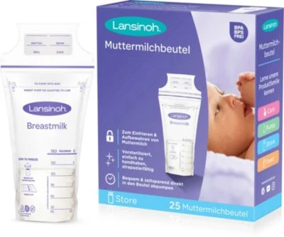 Lansinoh Muttermilchbeutel, 25 Stück 3 Lansinoh Muttermilchbeutel, 25 Stück
