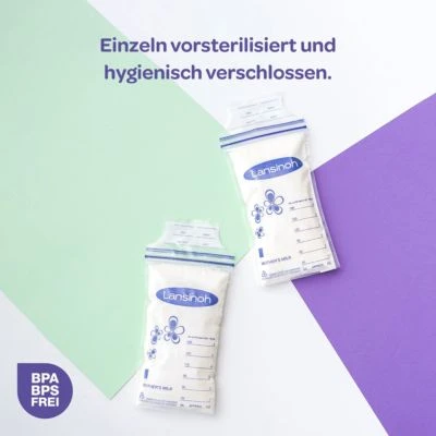 Lansinoh Muttermilchbeutel, 25 Stück 7 Lansinoh Muttermilchbeutel, 25 Stück – Bild 5