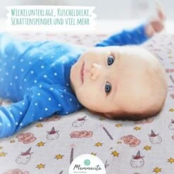 Mammacita Spucktücher Baby 2 Stück Aus OEKO-TEX 100 Baumwolle, Pucktuch 120x120 & 75x75 Cm. Mulltücher Für Babys. 12 Mammacita Spucktücher Baby 2 Stück Aus OEKO-TEX 100 Baumwolle, Pucktuch 120x120 & 75x75 Cm. Mulltücher Für Babys. -Baby Lieferungen Geschäft 16587710 05