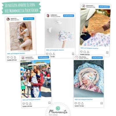 Mammacita Spucktücher Baby 2 Stück Aus OEKO-TEX 100 Baumwolle, Pucktuch 120x120 & 75x75 Cm. Mulltücher Für Babys. 8 Mammacita Spucktücher Baby 2 Stück Aus OEKO-TEX 100 Baumwolle, Pucktuch 120x120 & 75x75 Cm. Mulltücher Für Babys. – Bild 6