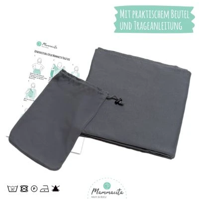 Mammacita Tragetuch Baby Elastisch Aus OEKO-TEX Zertifizierter Baumwolle. Babytragetuch, Babytrage, Tragetücher Tragetuch Babys 6 Mammacita Tragetuch Baby Elastisch Aus OEKO-TEX Zertifizierter Baumwolle. Babytragetuch, Babytrage, Tragetücher Tragetuch Babys – Bild 4