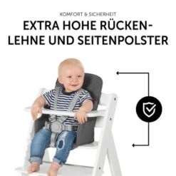 Hauck Sitzverkleinerer Alpha Cosy Select, Jersey Charcoal -Baby Lieferungen Geschäft 16608333 06
