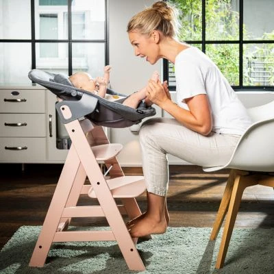 Hauck Bouncer Premium Für Hochstuhl Alpha+ Und Beta+ Newborn Set, Nordic Grey 4 Hauck Bouncer Premium Für Hochstuhl Alpha+ Und Beta+ Newborn Set, Nordic Grey – Bild 2