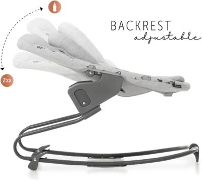 Hauck Bouncer Premium Für Hochstuhl Alpha+ Und Beta+ Newborn Set, Nordic Grey 7 Hauck Bouncer Premium Für Hochstuhl Alpha+ Und Beta+ Newborn Set, Nordic Grey – Bild 5