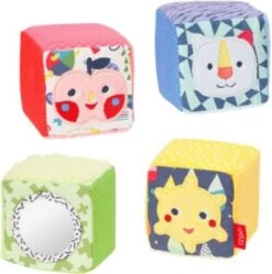 Fehn 4er Set Würfel COLOR Friends