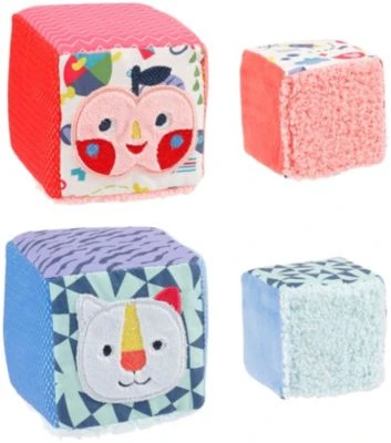 Fehn 4er Set Würfel COLOR Friends 4 Fehn 4er Set Würfel COLOR Friends – Bild 2