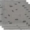 Jollein Mullwindeln Klein, 70 X 70 Cm, Spot Storm Grey 3er Set -Baby Lieferungen Geschäft 17526293 01