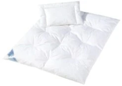 Kinder-Steppbett-Set Zöllner Feder/Daune, 100 X 135 Cm Und 40 X 60 Cm