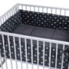 Tissi ® Moritz Laufgittereinlage Grau Sterne 89X85 -Baby Lieferungen Geschäft 17816624 01