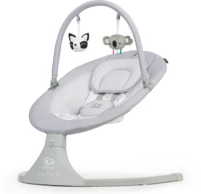 Kinderkraft Babywippe LULI, Grau 6 Kinderkraft Babywippe LULI, Grau – Bild 4