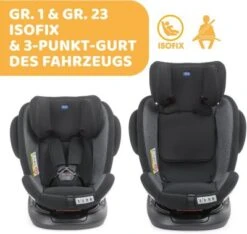 CHICCO Auto-Kindersitz Unico Plus, Anthrazit 12 CHICCO Auto-Kindersitz Unico Plus, Anthrazit -Baby Lieferungen Geschäft 18624337 05