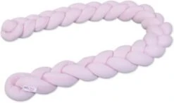 Nestchenschlange Babybay, Geflochten, Rosé, 200 Cm