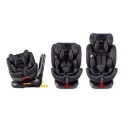 Bebiesfirst© Kindersitz Bebies First Rotate Kinderautositz Autositz Kindersitz ISOFIX 360° Drehbar Gruppe 0/1/2/3 (0-36 Kg/0-12 Jahre) - Schwarz