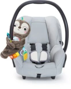 Bright Starts Slingin’ Sloth Travel Buddy Faultier Plüschtier -Baby Lieferungen Geschäft 19362499 04
