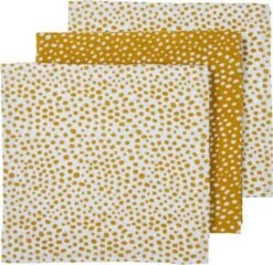 Meyco Mullwindeln - Cheetah, 70 X 70 Cm, Gold, 3er Pack