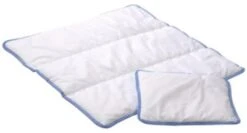 Alvi Baby Bettdecke & Kissen Set, Kunstfaser, Kochfest, 80 X 80 Cm Und 35 X 40 Cm