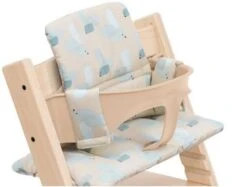 Stokke Tripp Trapp® Classic Baby Kissen, Birds Blue OCS -Baby Lieferungen Geschäft 20241213 03