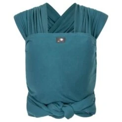 Hoppediz Elastisches Babytragetuch Neugeborenen Tragetuch Petrol