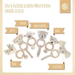 Bieco Greifling Holz Natur Baby Beißring Gehäkelt Rassel Ø 8cm Greifring Zahnungshilfe Greiflinge 13 Bieco Greifling Holz Natur Baby Beißring Gehäkelt Rassel Ø 8cm Greifring Zahnungshilfe Greiflinge -Baby Lieferungen Geschäft 20518164 06