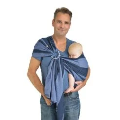 Hoppediz Babytragetuch Gewebter Ring-Sling Oslo