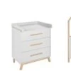 Schardt Kinderzimmer-Set Venice Grey, 3türig Mit Hausbett