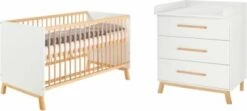 Schardt Spar-Set Venice - Wickelkommode Mit Kinderbett, Weiß, 2tlg.