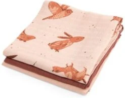 Sebra Interior For Kids Spucktücher, 3er Set, Nightfall, Dreamy Rose, 75 X 75 Cm