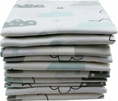 M.M.C. Mullwindel 10 PACK Spucktücher 80x70 Cm Mulltücher Mullwindeln Für Jungen 4 M.M.C. Mullwindel 10 PACK Spucktücher 80x70 Cm Mulltücher Mullwindeln Für Jungen – Bild 2