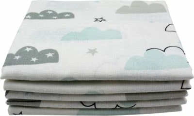 M.M.C. Mullwindel 10 PACK Spucktücher 80x70 Cm Mulltücher Mullwindeln Für Jungen 6 M.M.C. Mullwindel 10 PACK Spucktücher 80x70 Cm Mulltücher Mullwindeln Für Jungen – Bild 4