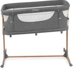 MoMi Beistellbett SMART BED, 4in1, Grey -Baby Lieferungen Geschäft 22263266 05