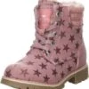 TOM TAILOR Mädchen Stiefel Schuhe Schnürboots Kinderschuhe Synthetik Bedruckt Winterstiefel
