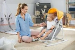 Kinderkraft Babywippe/Babyliege NOLA, Stone Gray 11 Kinderkraft Babywippe/Babyliege NOLA, Stone Gray -Baby Lieferungen Geschäft 22410282 04