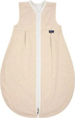 Alvi Kugelschlafsack Mäxchen Light, Special Fabric Quilt - TOG 1,0 - Nature, 110 Cm