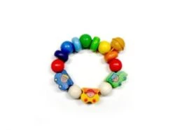 HESS Babyspielzeug Rassel Bimmelbahn