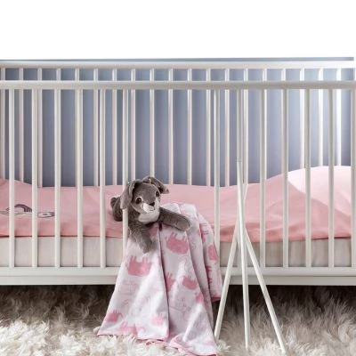 LOMADO® Babyzimmer Komplett Set Inkl. Gitterbett OLBIA-19 In Weiß 4 LOMADO® Babyzimmer Komplett Set Inkl. Gitterbett OLBIA-19 In Weiß – Bild 2