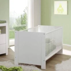 LOMADO® Babyzimmer Komplett Set Inkl. Gitterbett OLBIA-19 In Weiß 10 LOMADO® Babyzimmer Komplett Set Inkl. Gitterbett OLBIA-19 In Weiß -Baby Lieferungen Geschäft 22720552 03