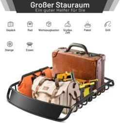 COSTWAY® Dachkorb Universal 120x98x17cm 11 COSTWAY® Dachkorb Universal 120x98x17cm -Baby Lieferungen Geschäft 22779257 04