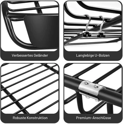 COSTWAY® Dachkorb Universal 120x98x17cm 8 COSTWAY® Dachkorb Universal 120x98x17cm – Bild 6