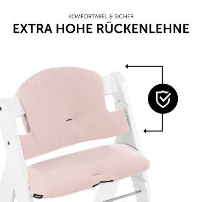 Hauck Sitzauflage Alpha Highchair Pad Select, Musselin Mineral Rose 7 Hauck Sitzauflage Alpha Highchair Pad Select, Musselin Mineral Rose – Bild 5