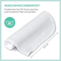 YAMBINO® 10x Premium Mulltücher Baby – OEKO-TEX 100 Zertifizierte Mullwindeln – 100% Baumwolle Mulltücher – Kochfeste Spucktücher Bei 95°C – Sanfte & Atmungsaktive Spucktücher Baby 50x38 10 YAMBINO® 10x Premium Mulltücher Baby – OEKO-TEX 100 Zertifizierte Mullwindeln – 100% Baumwolle Mulltücher – Kochfeste Spucktücher Bei 95°C – Sanfte & Atmungsaktive Spucktücher Baby 50x38 -Baby Lieferungen Geschäft 23259247 03